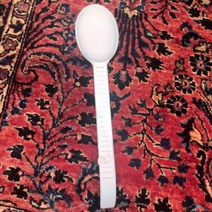 Weight Watcher Portion Control One Half Cup Ladle Spoon Light Blue Plastic 13"